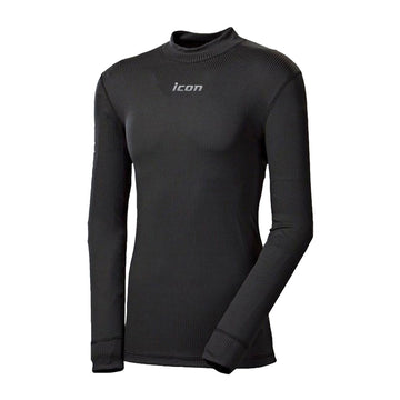 Men's Black Long Sleeve, Microsense™ Performance Base Layers